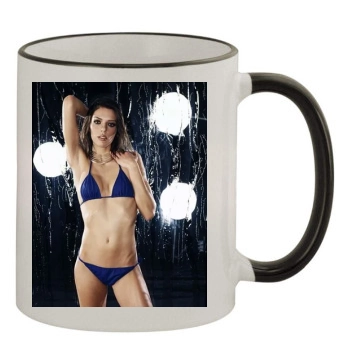 Adrianne Curry 11oz Colored Rim & Handle Mug