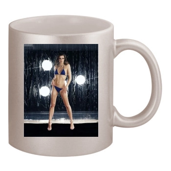 Adrianne Curry 11oz Metallic Silver Mug