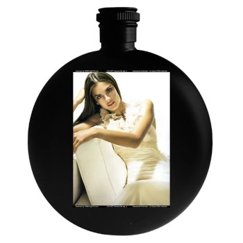 Alessandra Ambrosio Round Flask