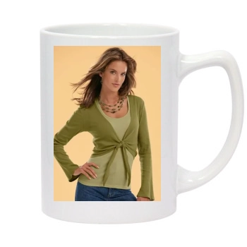 Alessandra Ambrosio 14oz White Statesman Mug