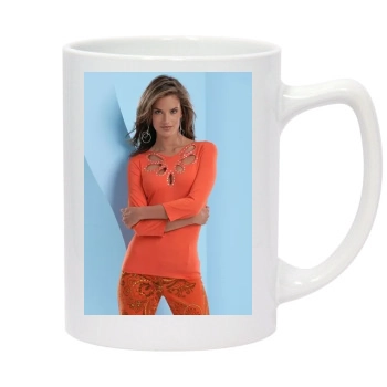 Alessandra Ambrosio 14oz White Statesman Mug