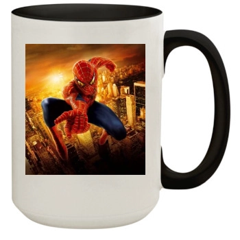 Spider-Man 2 (2004) 15oz Colored Inner & Handle Mug