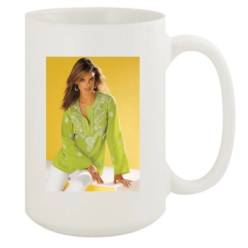 Alessandra Ambrosio 15oz White Mug