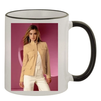 Alessandra Ambrosio 11oz Colored Rim & Handle Mug