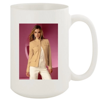 Alessandra Ambrosio 15oz White Mug