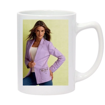 Alessandra Ambrosio 14oz White Statesman Mug