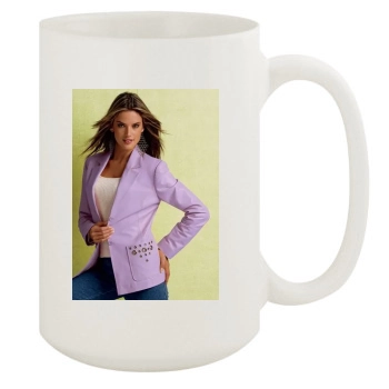 Alessandra Ambrosio 15oz White Mug