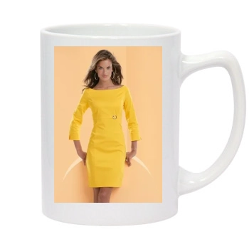 Alessandra Ambrosio 14oz White Statesman Mug