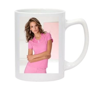 Alessandra Ambrosio 14oz White Statesman Mug