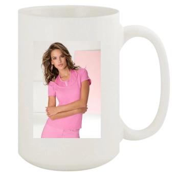 Alessandra Ambrosio 15oz White Mug