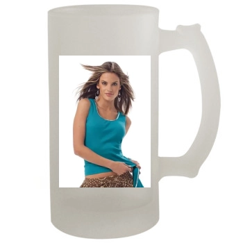 Alessandra Ambrosio 16oz Frosted Beer Stein