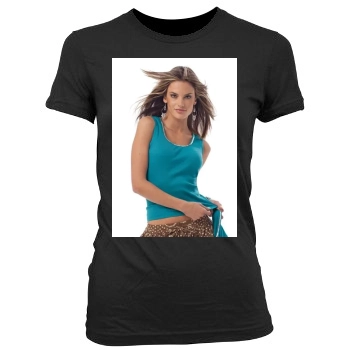 Alessandra Ambrosio Women's Junior Cut Crewneck T-Shirt