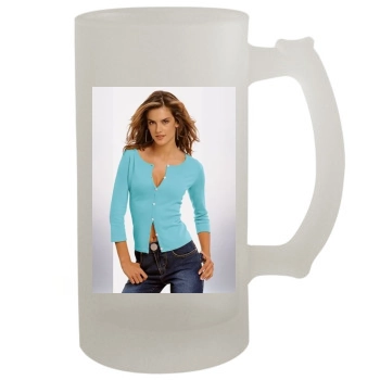 Alessandra Ambrosio 16oz Frosted Beer Stein