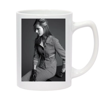 Alessandra Ambrosio 14oz White Statesman Mug