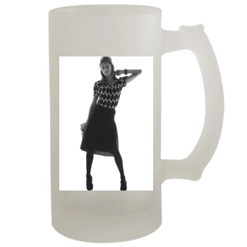 Alessandra Ambrosio 16oz Frosted Beer Stein