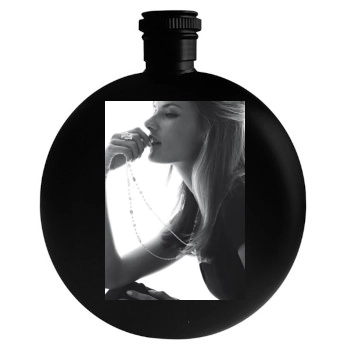 Alessandra Ambrosio Round Flask