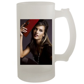 Alessandra Ambrosio 16oz Frosted Beer Stein