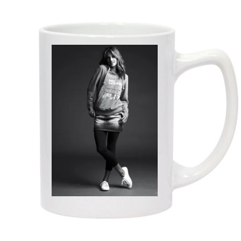 Alessandra Ambrosio 14oz White Statesman Mug