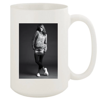 Alessandra Ambrosio 15oz White Mug