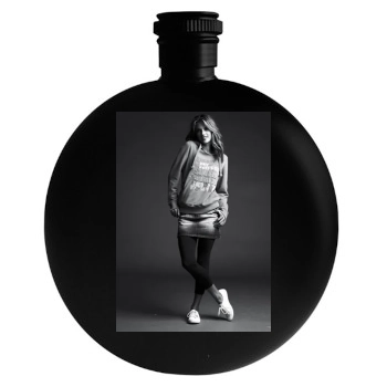 Alessandra Ambrosio Round Flask