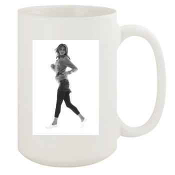 Alessandra Ambrosio 15oz White Mug