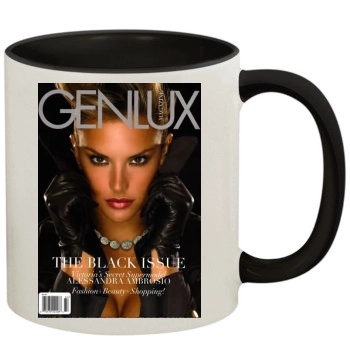 Alessandra Ambrosio 11oz Colored Inner & Handle Mug