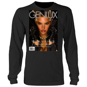 Alessandra Ambrosio Men's Heavy Long Sleeve TShirt