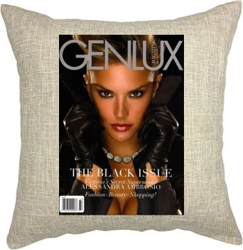 Alessandra Ambrosio Pillow