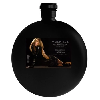 Alessandra Ambrosio Round Flask