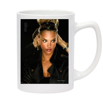 Alessandra Ambrosio 14oz White Statesman Mug