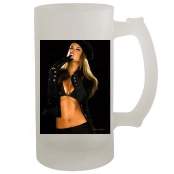 Alessandra Ambrosio 16oz Frosted Beer Stein