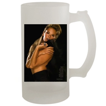 Alessandra Ambrosio 16oz Frosted Beer Stein