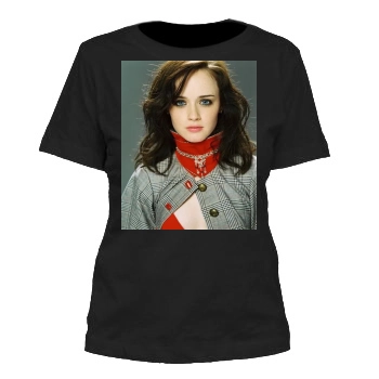 Alexis Bledel Women's Cut T-Shirt