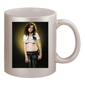 Alexis Bledel 11oz Metallic Silver Mug