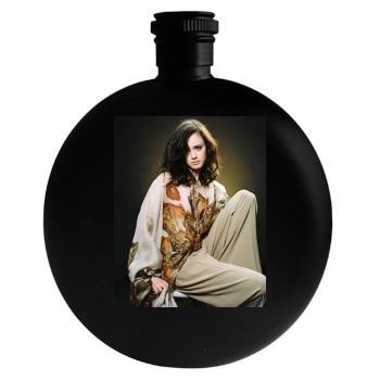 Alexis Bledel Round Flask