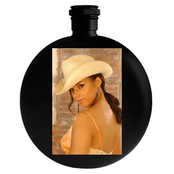 Alicia Keys Round Flask