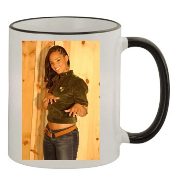 Alicia Keys 11oz Colored Rim & Handle Mug