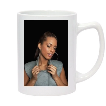 Alicia Keys 14oz White Statesman Mug