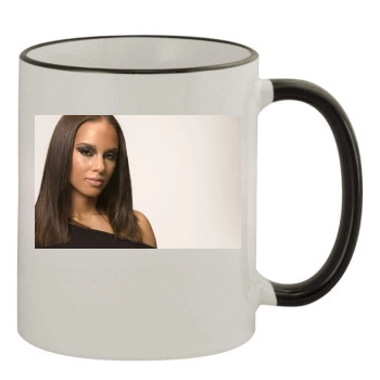 Alicia Keys 11oz Colored Rim & Handle Mug