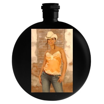 Alicia Keys Round Flask