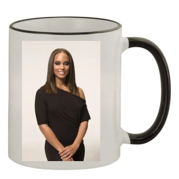 Alicia Keys 11oz Colored Rim & Handle Mug