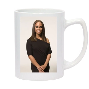 Alicia Keys 14oz White Statesman Mug