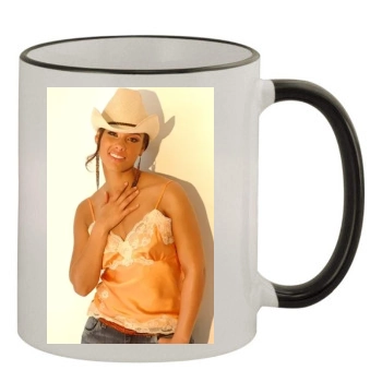 Alicia Keys 11oz Colored Rim & Handle Mug