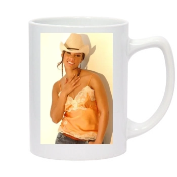 Alicia Keys 14oz White Statesman Mug