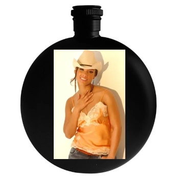 Alicia Keys Round Flask