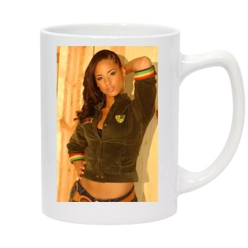 Alicia Keys 14oz White Statesman Mug