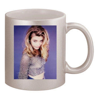 Alicia Silverstone 11oz Metallic Silver Mug