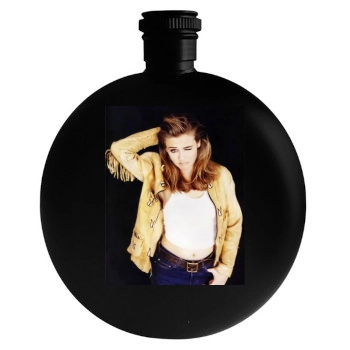 Alicia Silverstone Round Flask