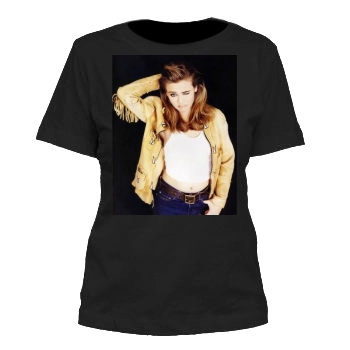 Alicia Silverstone Women's Cut T-Shirt