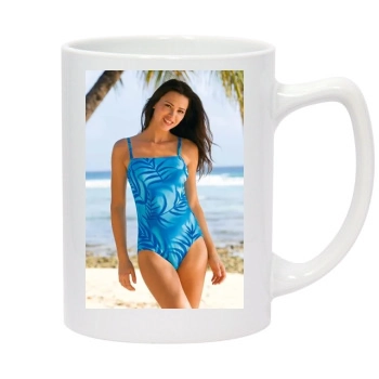 Alina Vacariu 14oz White Statesman Mug